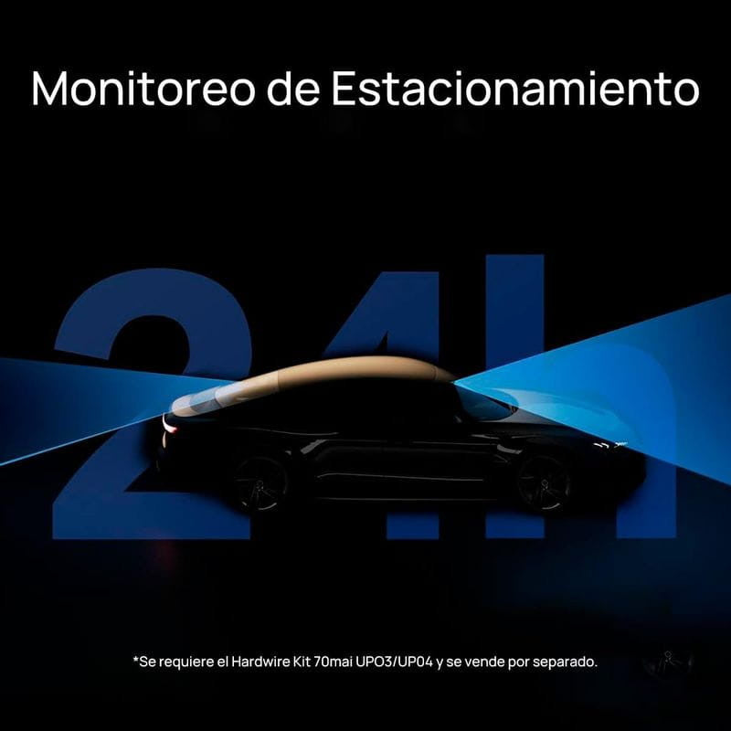 70mai Dash Cam A510 compatível com RC06 / RC11 / RC12