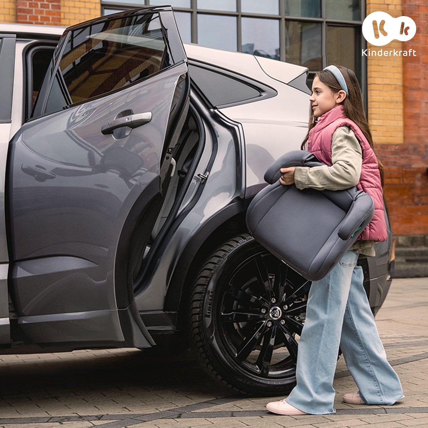 Cadeira de carro, i-Size, para bebé, grupo 2/3 de 3,5 a 12 anos