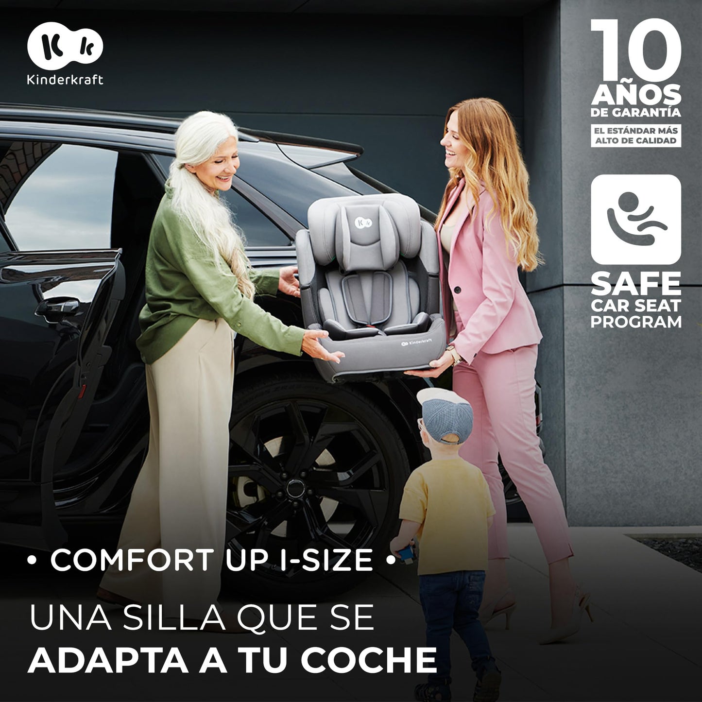 Cadeira de carro para bebé regulação em 11 níveis, grupo 1/2/3, 15 meses - 12 anos