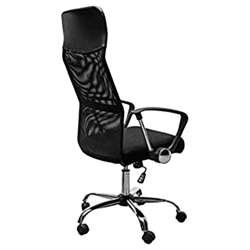 Cadeira de Escritório Powerbasics Mesh Preto com Encosto Reclinável