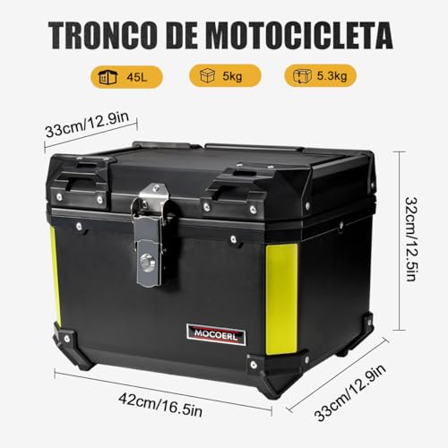 Top Case Moto 45L