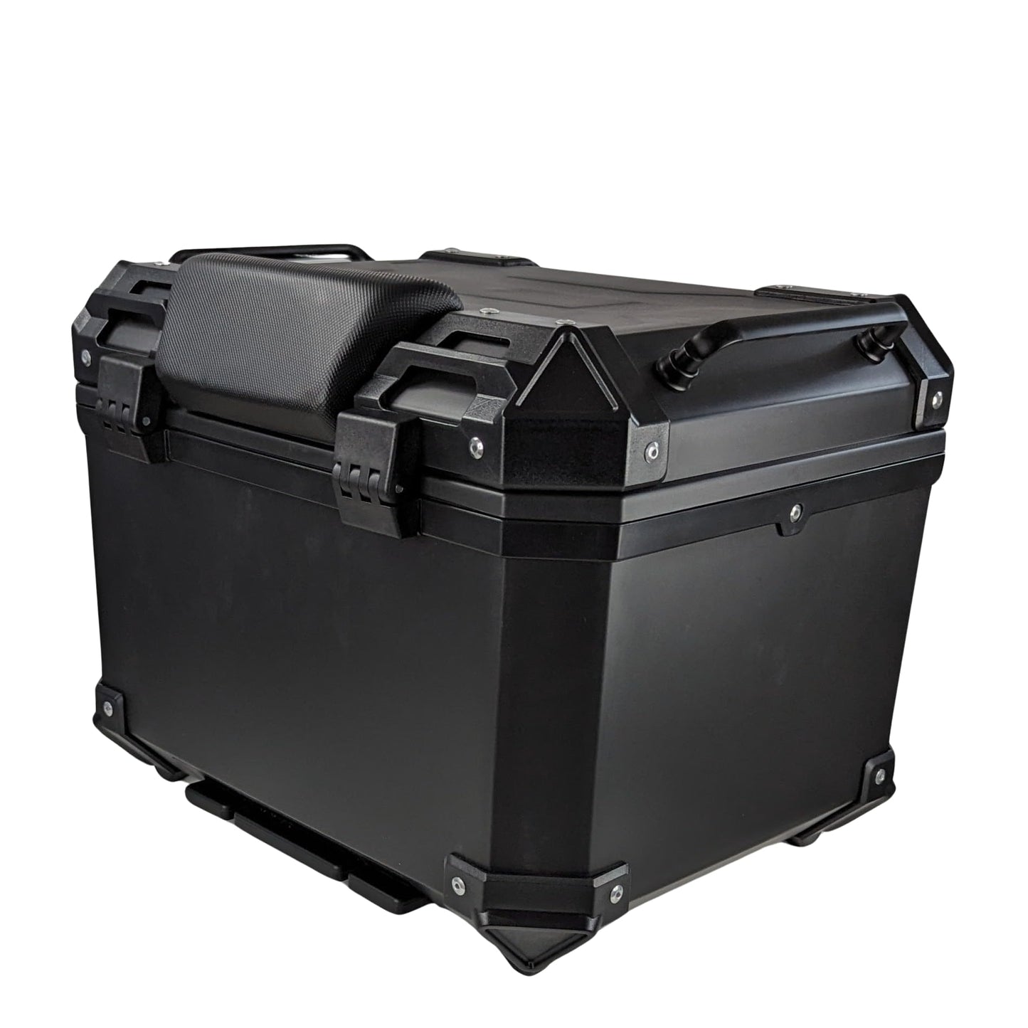 TOP CASE universal para mota - capacidade de 45 l, design quadrado robusto 45L