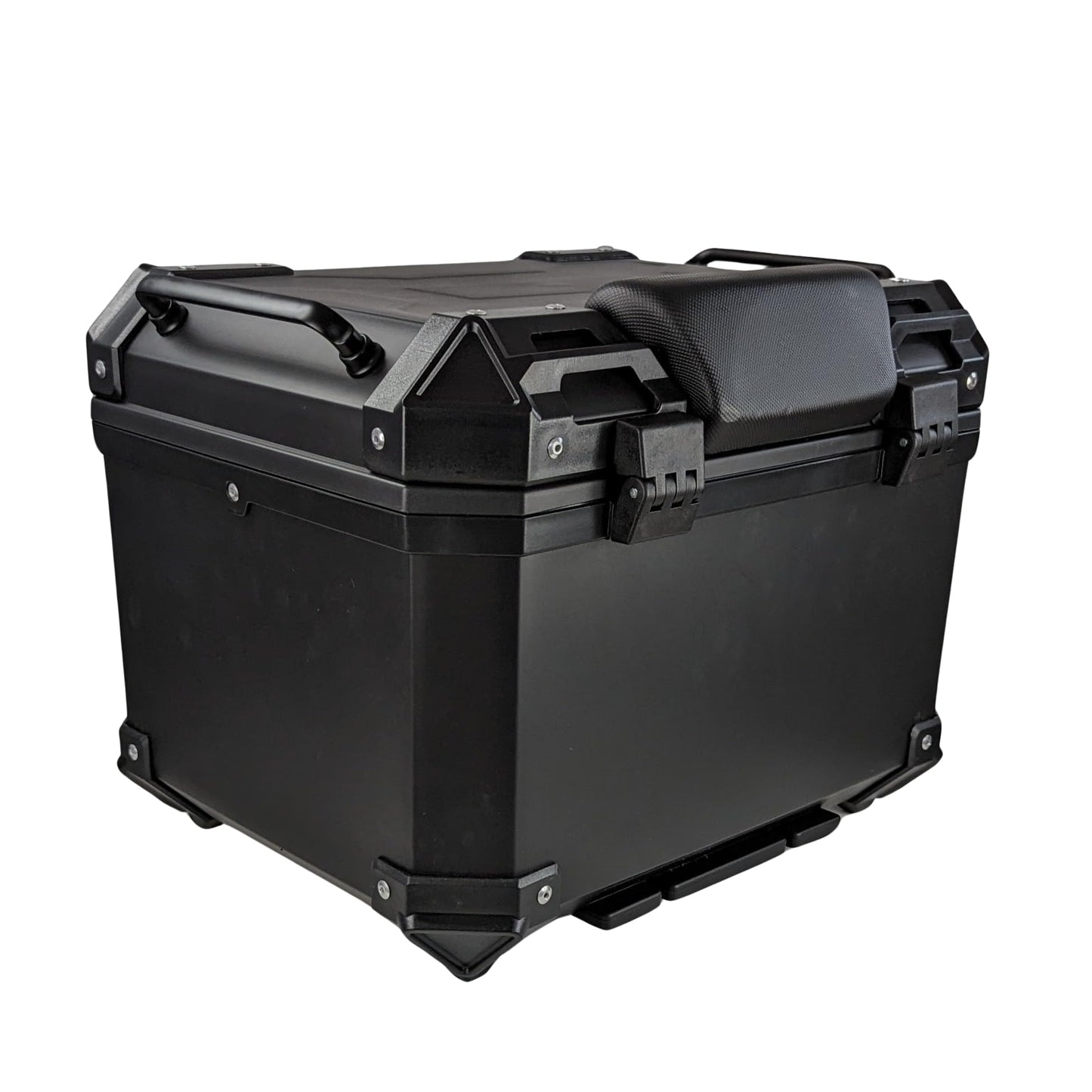 TOP CASE universal para mota - capacidade de 45 l, design quadrado robusto 45L