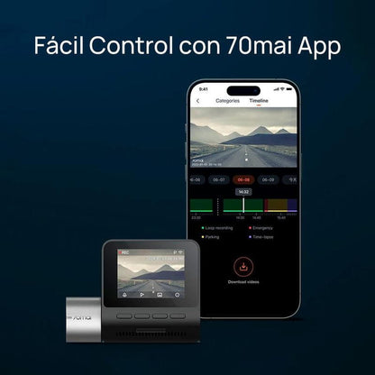 70mai Dash Cam A510 compatível com RC06 / RC11 / RC12