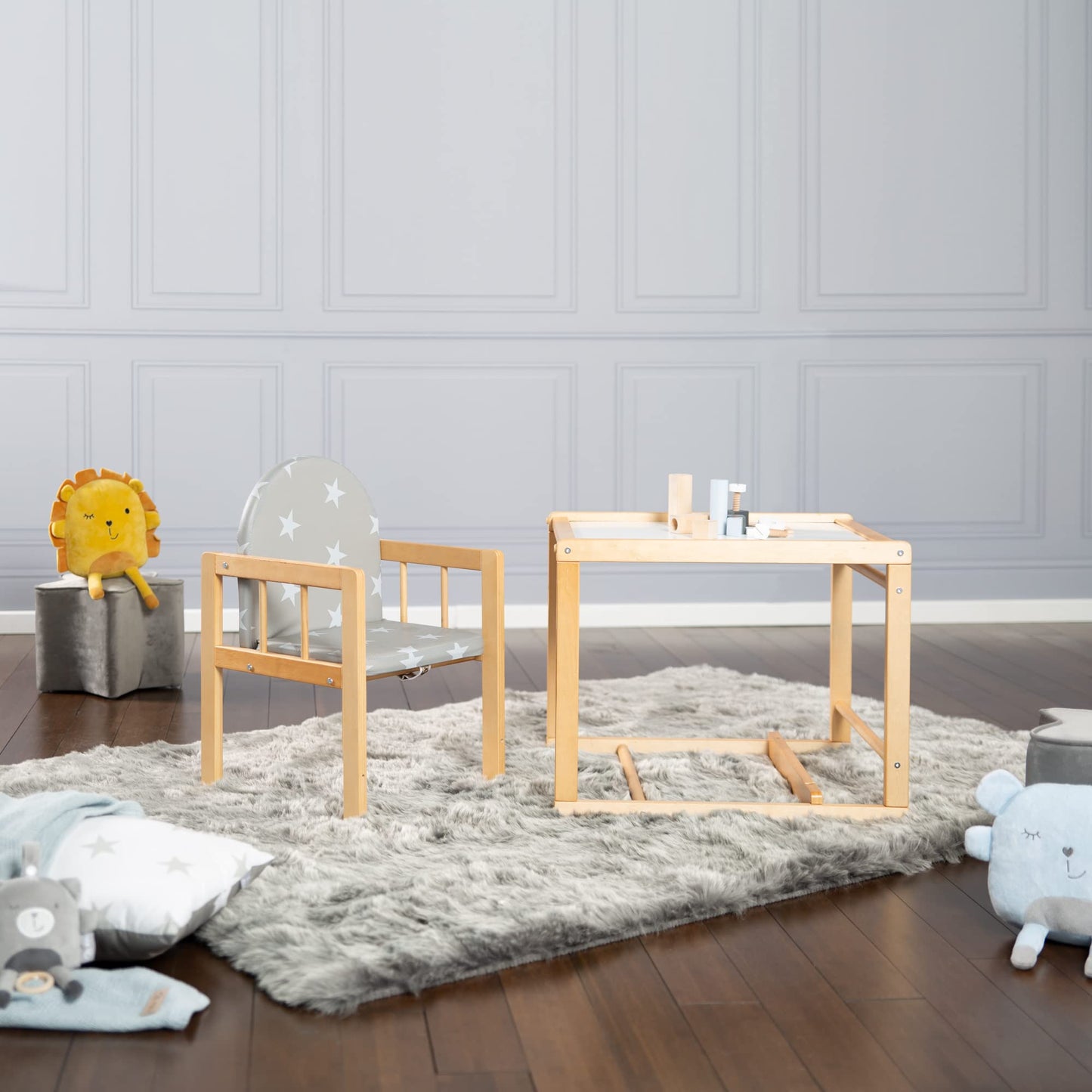 Cadeira infantil - assento acolchoado