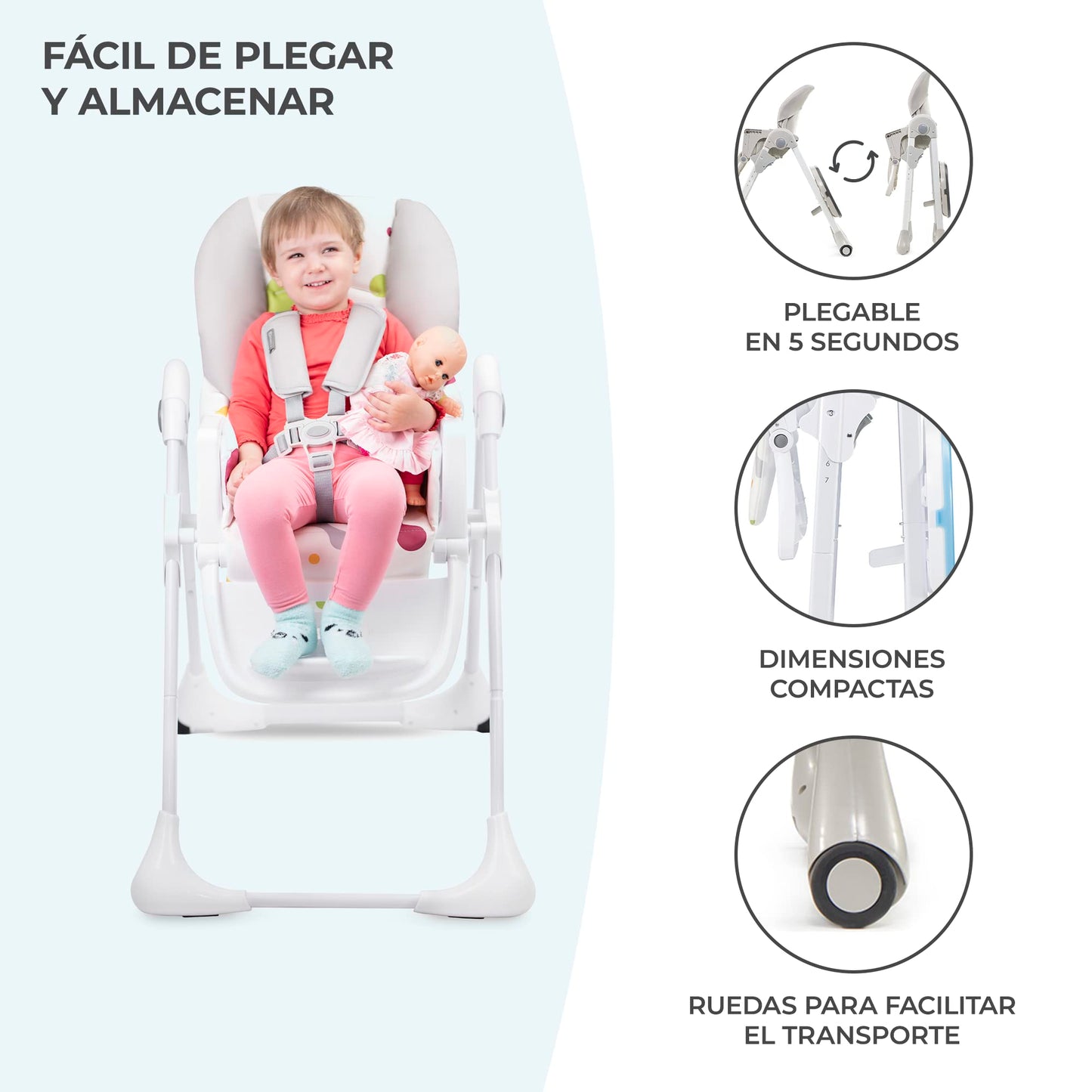 Cadeira alta para bebé, poltrona infantil, cadeira infantil, publicultura