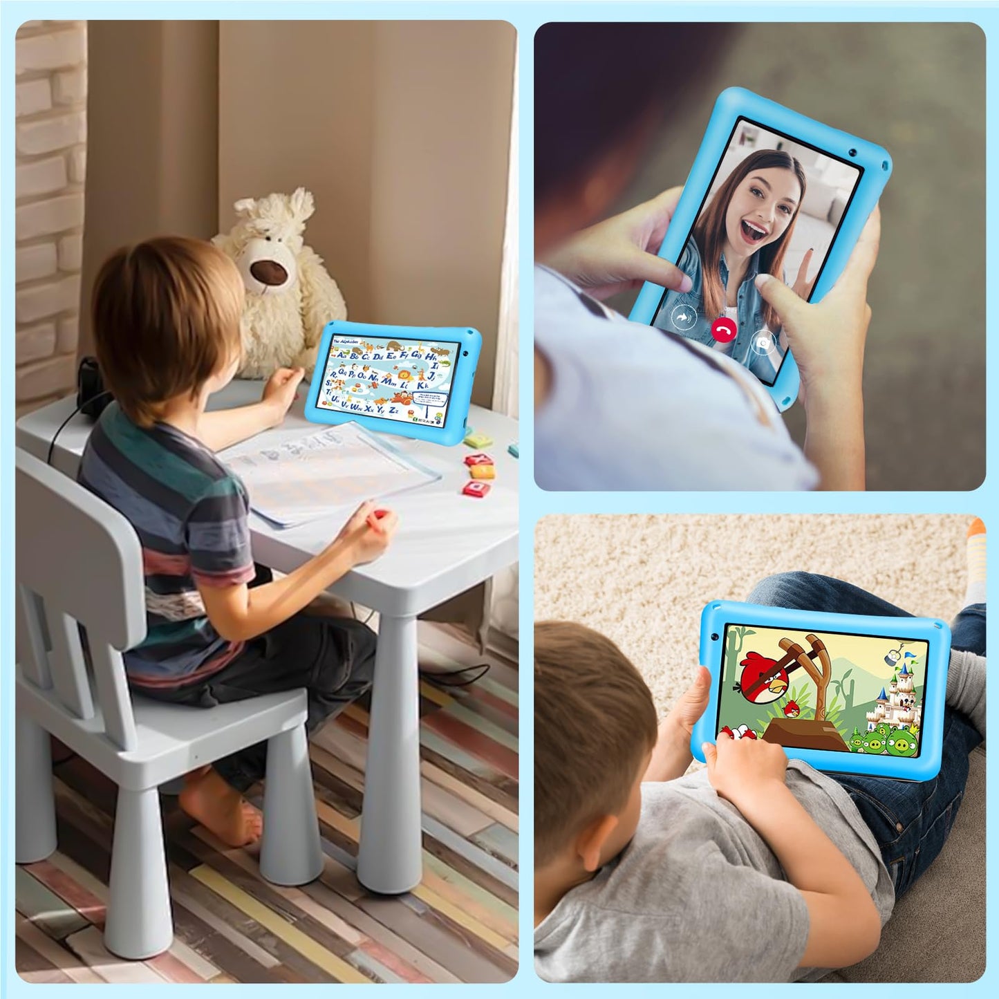 Tablet para crianças de 7 polegadas 8 GB RAM