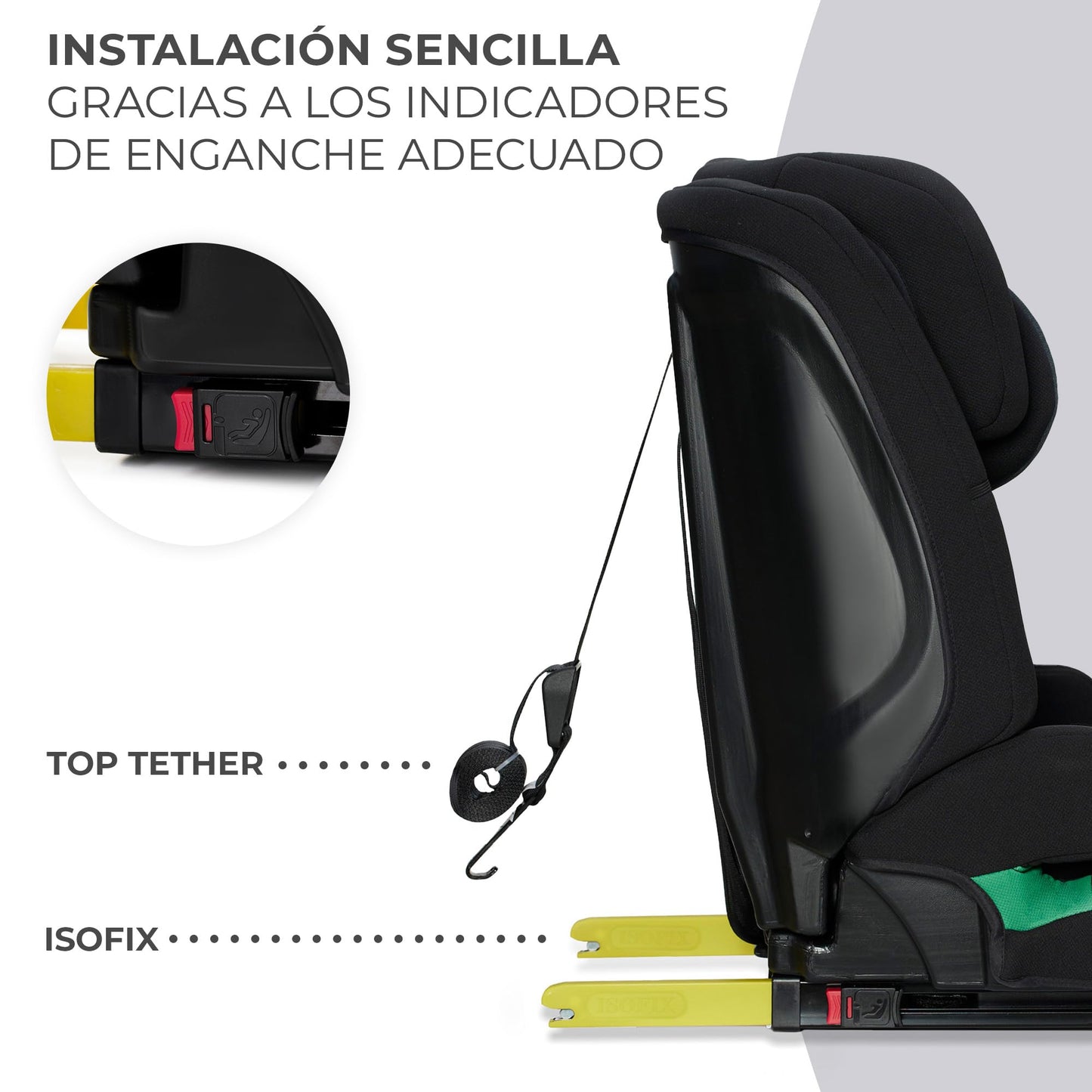 Cadeira de carro grupo 1 2 3 isofix