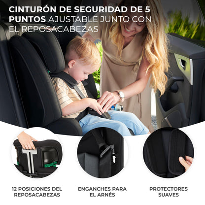 Cadeira de carro grupo 1 2 3 isofix