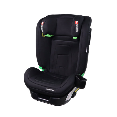 Cadeira auto | IsoFix |I-Size|100-150cm| Reclinável 3 posições |Grupo 2/3|15-36kg|3,5-12 anos|Lionfix Max|Mobiclinic