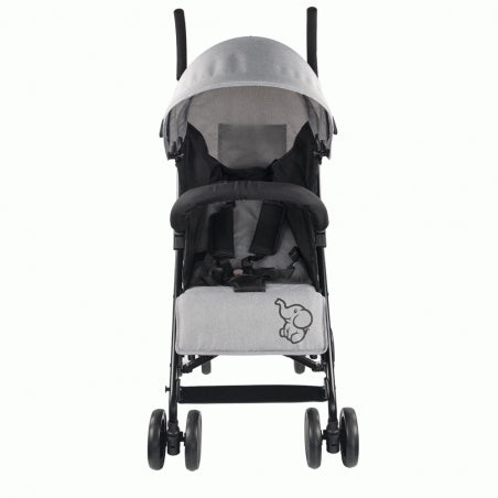 Carrinho de passeio dobrável | Encosto reclinável | Sistema duplo de segurança | Rodas amovíveis | Elefant | Mobiclinic