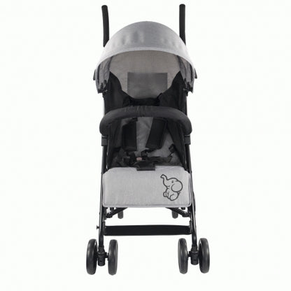 Carrinho de passeio dobrável | Encosto reclinável | Sistema duplo de segurança | Rodas amovíveis | Elefant | Mobiclinic