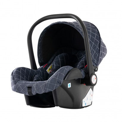 Carrinho Trio 3 em 1 – Azul/Dourado Luxury