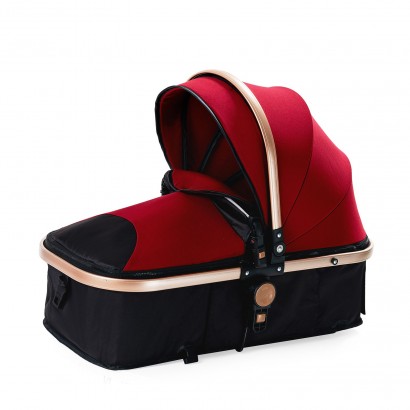Carrinho de bebé Trio Confort Vermelho / Dourado