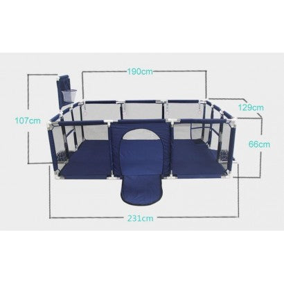 Parque infantil Cor Rosa 107x231x129cm