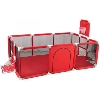 Parque infantil Vermelho 107x231x129cm