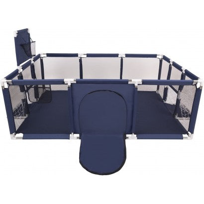 Parque infantil azul 107X231X129cm