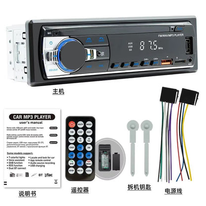 1 DIN Car Stereo SWM 530L Bluetooth Preto