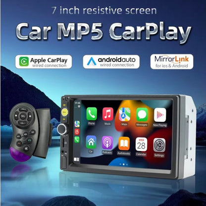 Autorádio 2 DIN SWM F7010C 7 polegadas Bluetooth/Carplay USB Preto