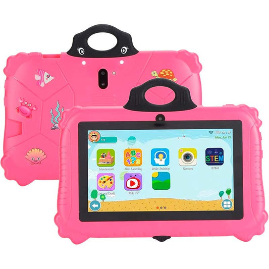 Powerbasics MT6735 2GB/16GB Panda Rosa - Tablet para crianças