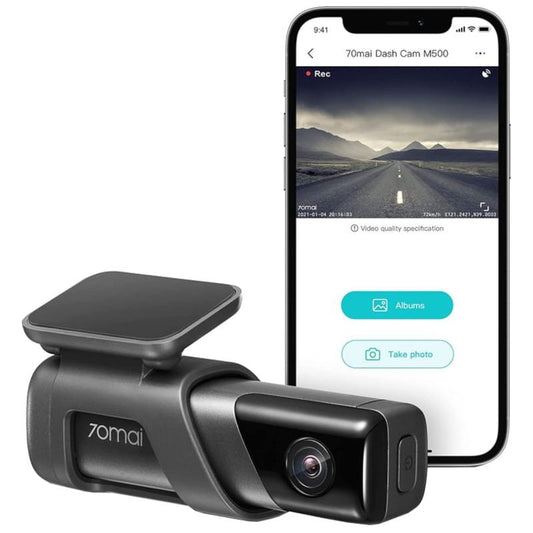 70mai Dash Cam M500 64GB Preto
